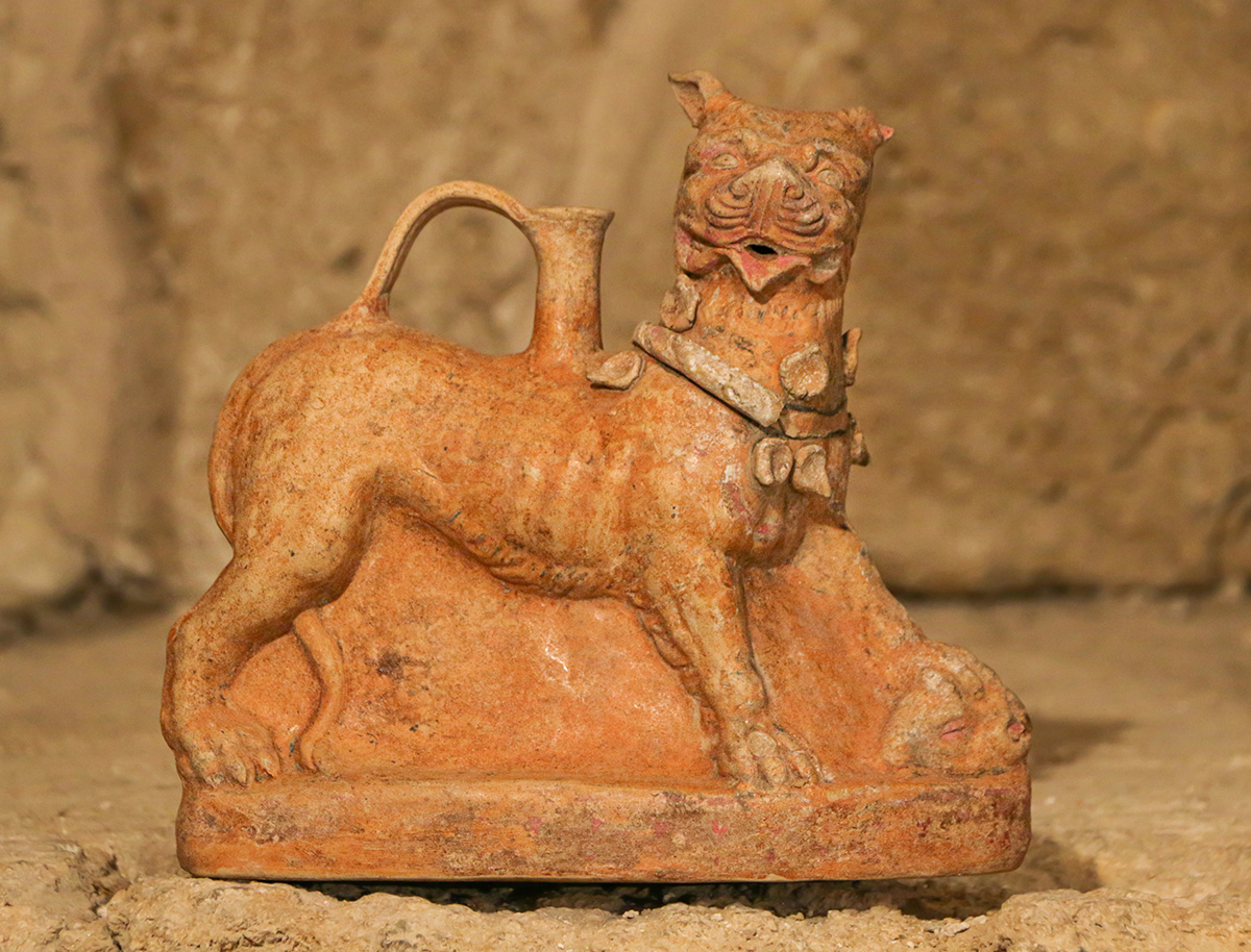 Collezione Archeologica - Askos a forma di pantera